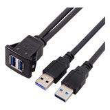 Cable De Extension Usb 3.0 Resistente Al Agua De 3.3 Ft Para