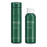 Combo Arbo Botanic: Body Spray Desodorante 100ml + Refil 100
