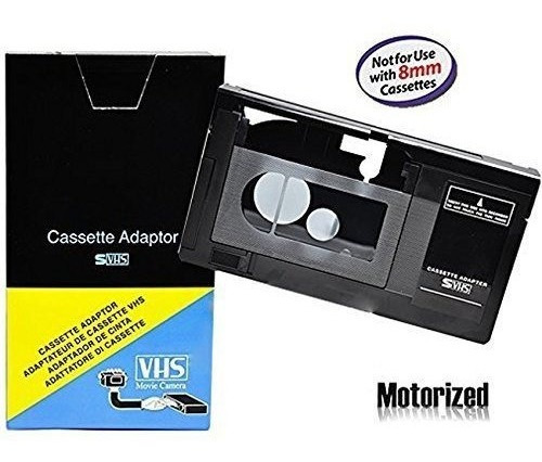 Adaptador De Cassette Vhs-c Motorizado Para Jvc C-p7u Cp6bku