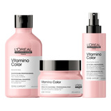 Shampoo + Tratamiento + 10 En 1 Vitamino Color Loréal Pro