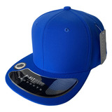 Gorra Plana Lisa Snapback Waterproof Unitalla F-fit P110