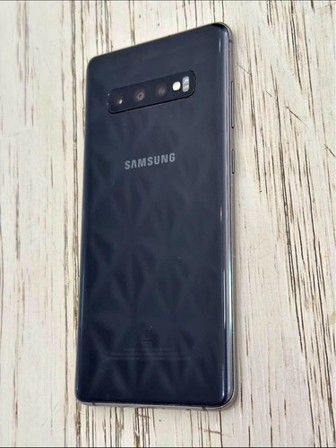 Celular Samsung S10 Plus Preto Com Defeito Retirada De Pecas
