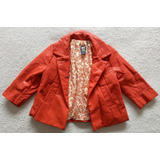 Campera De Abrigo Zara Kid Roja Niñas De 2-3 Años