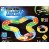 Pista Led Luminosa Neon Glow Track Builders 120 Piezas