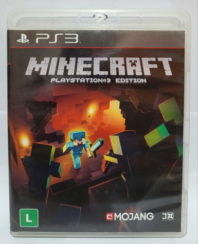 Minecraft, Jogo Original Para Ps3 Mídia Física