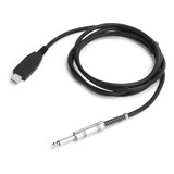 Cable De Guitarra Usb Con Enchufe Británico A Conector Mono