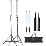 Kit De Iluminación Led Para E  De Fotografía, Luz Aju...