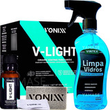 V-light 20ml Revestimento Parabrisa + Limpa Vidros Vonixx