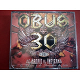Cd Obús De Madrid Al Infierno Box-set 2cd+dvd Tz013