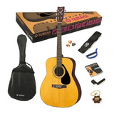 Yamaha F310p Paquete Guitarra Acústica Texana Con Accesorios