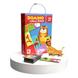 Juego De Mesa Domino Infantil Animalitos Juguete Didáctico