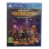 Minecraft Dungeons Ultimate Edition Para Ps4 Nuevo Fisico