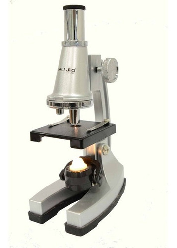 Microscopio Con Luz Y Espejo Reflector Galileo Mp-b750