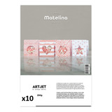 Papel Matelina 250gr Doble Faz A4 Art-jet® 300 Mic X10hojas