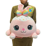 Conejo Almohada De Peluche Grande Smoochy Pals Kawaii Soft