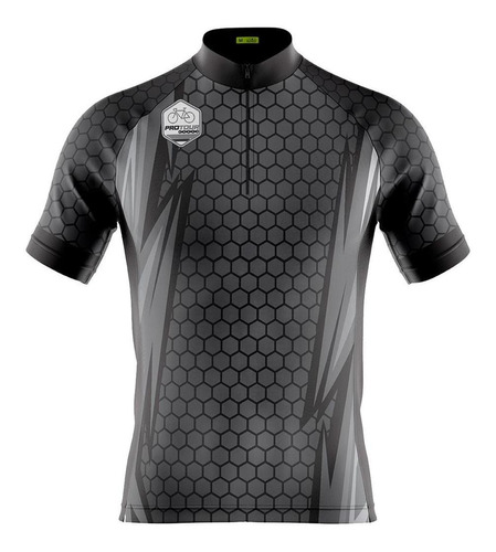 Camisa De Ciclismo Masculino Abelhas Negras Proteção Uv +50