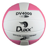 Balon De Voleibol Duxx Super Suave Multicolor #5 Dv4000 Color Blanco/rosa
