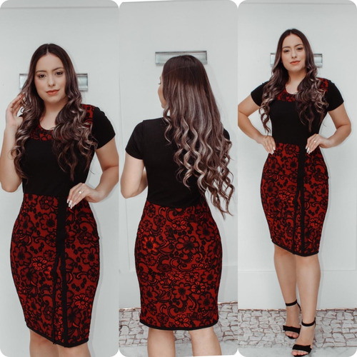 Kit 2 Vestido Midi Moda Evangélica Feminino Mega Promoção