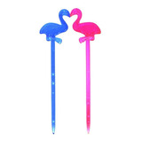 Palito Flamingo Neon Petisco E Drinks Pct 50 Unidades