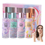 Victoria Perfume Set De Fragancias De Larga Duración 4 Pcs