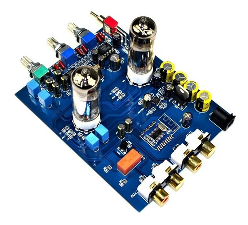 Pré-amplificador Stereo Valvulado  Hifi C/ Bluetooth E Tonal
