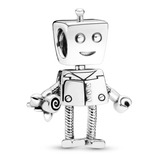Charm Rob Bot Robot Pandora+ Kit De Regalo