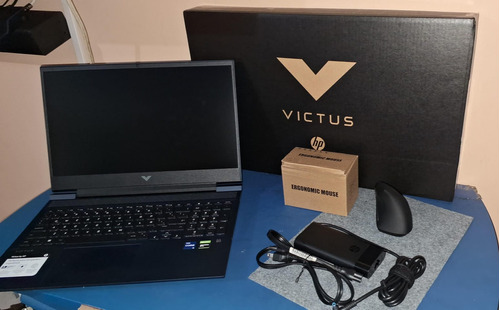 Laptop Gamer Hp Victus 16-d0504la Gratis Mouse Bt Ergonómico