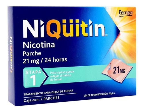Niquitin Parches Nicotina Para Dejar De Fumar Etapa 1