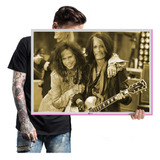 Quadro Aerosmith Bandas De Rock Poster Painel Tamanho A2 01