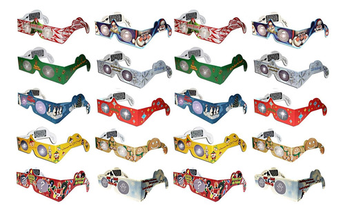 20 Holiday Specs Gafas Navideñas De American Paper Optics Co