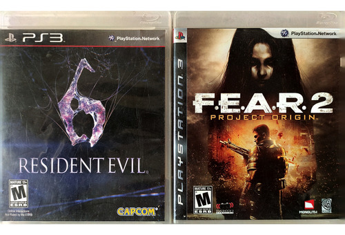 Resident Evil 6 - Colección Playstation Y Fear 2