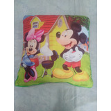 Almohadón Infantil Minnie Mickey 40 X 40 Cm