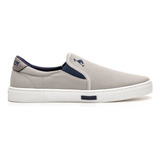 Sapatilha Slip On Mascu Tenis Polo Joy Original Sem Cadarço