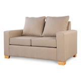 Sillon 2 Cuerpos Chenille Antidesgarro Sofa Premium Placa Soft Living Monoambiente Geben