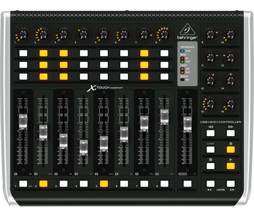 Behringer X-touch Compact Superficie De Control Midi Usb Daw