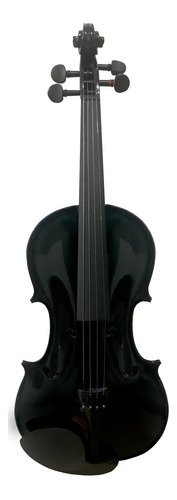Violin 4/4 Negro Mv012w-bk Estuche Arco Brea 