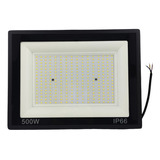 Refletor De Led Holofote 500w Ip66 Luz Fria A Prova D Agua