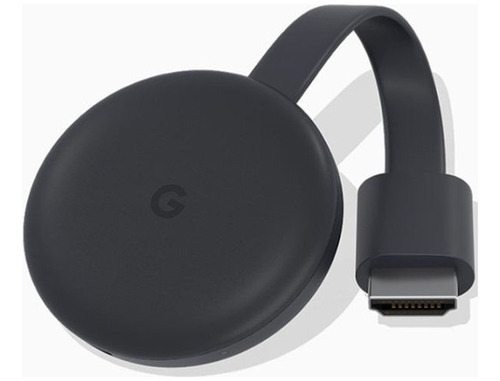 Google Chromecast 3ª Geração Full Hd Carvão Original