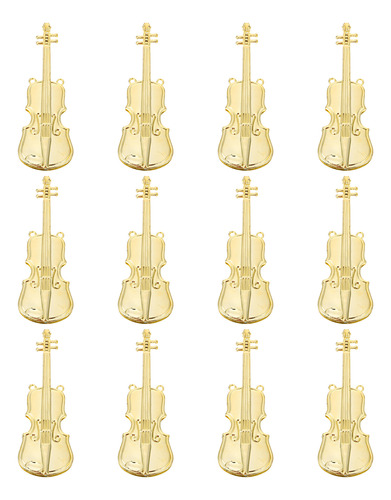 Colgante Modelo De Instrumento Musical En Miniatura, 12 Unid