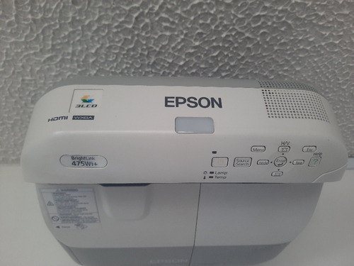 .video Beam Epson Interactivo 475 Wi Hd Tiro Corto. 