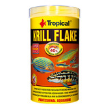 Alimentação Para Peixes Carnívoros E Onívoros Tropical Krill Flake 20g