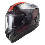 Casco Integral  Ls2 327 Challenger Carbon Fold