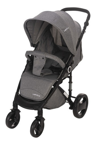 Cochecito De Paseo Plegable Wondrus Plwon-800 Gris Moderno