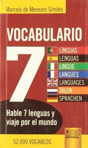 Vocabulario 7 Idiomas, De De Menezes Simões, Marcelo. Editorial Juruá, Tapa Blanda, Edición 1° Edición En Español/portugués/inglés/italiano, 2008