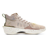 Zapatillas Deportivas Peak Basquet Hombre Beige Comodas