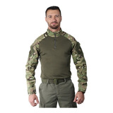 Conjunto Combat Shirt + Calça Combat  Multicam - Bélica