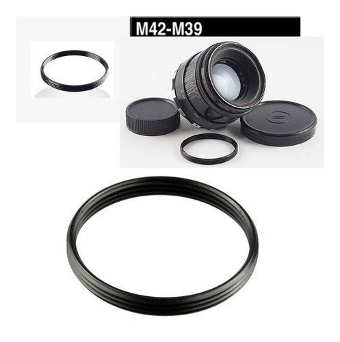 Anel Adaptador Lentes M39 / Leica Em Câmeras M42 - M39-m42