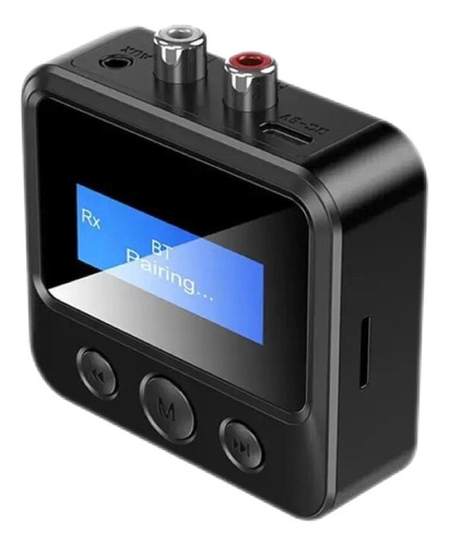 Transmisor Receptor Bluetooth Con Pantalla, Rca Aux Micro Sd