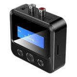 Transmisor Receptor Bluetooth Con Pantalla, Rca Aux Micro Sd