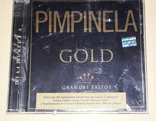 Pimpinela: Gold* Grandes Exitos* Cd X 2* Estado Muy Bueno*